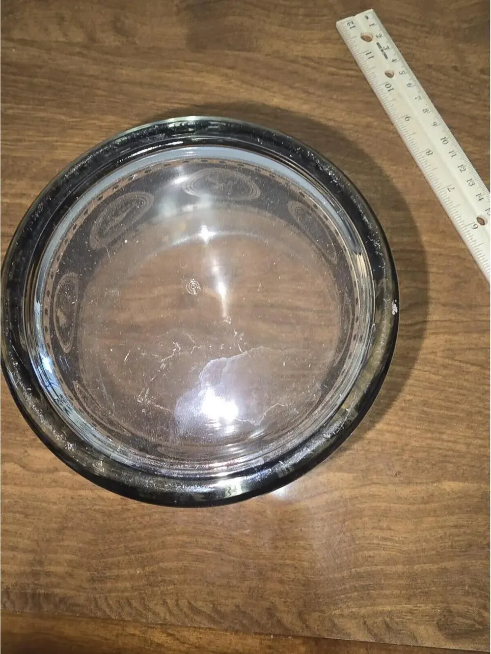 Vintage Hazel Atlas MCM Glass Ice Bucket Coin Pattern Clear Barware [COPY]